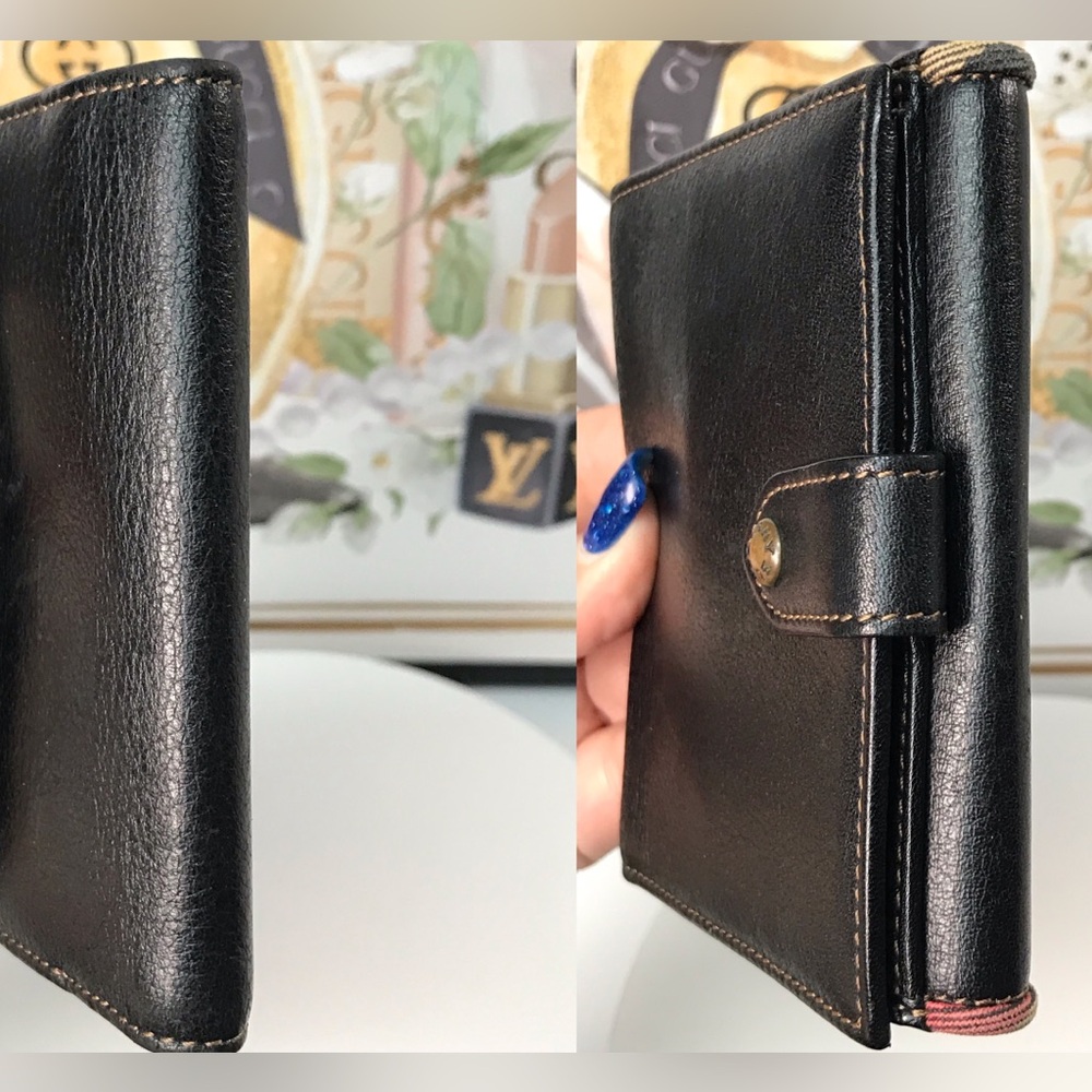 BURBERRY Signature Nova Check Trim Bifold Wallet 😍🔥 - Picture 16 of 17